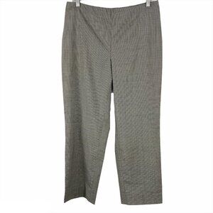 St. John Collection Light Crop Pants Micro Houndst